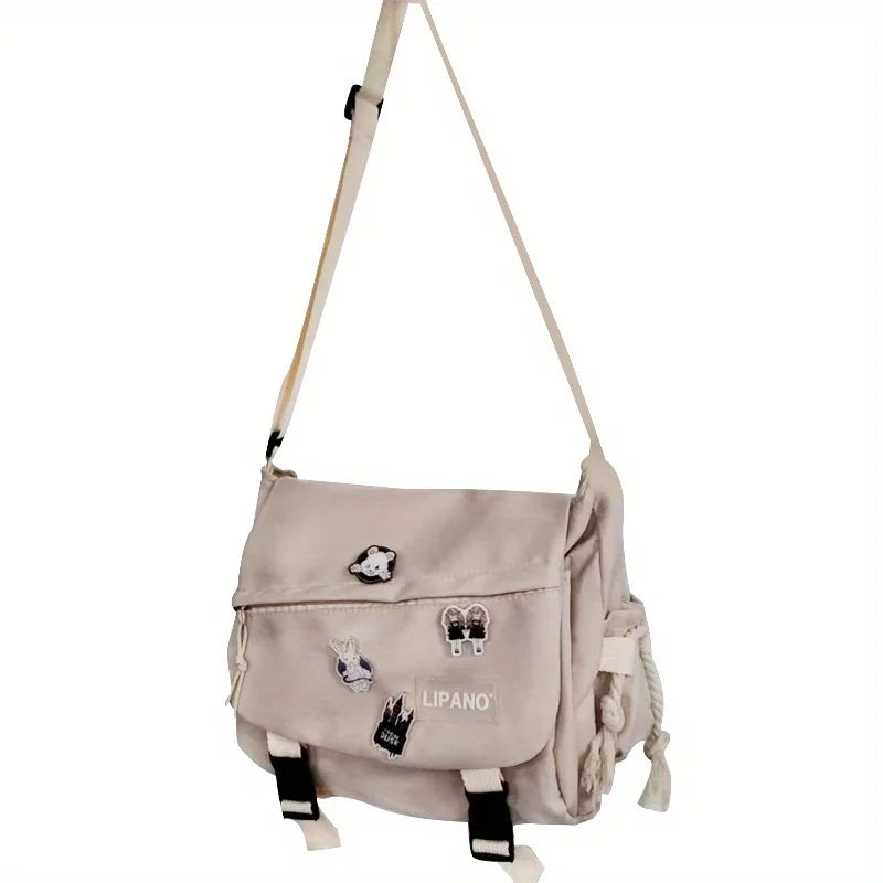 Men Nylon Trendy Messenger Shoulder Bag