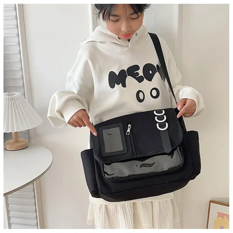 Y2K Harajuku Transparent Ita Bag