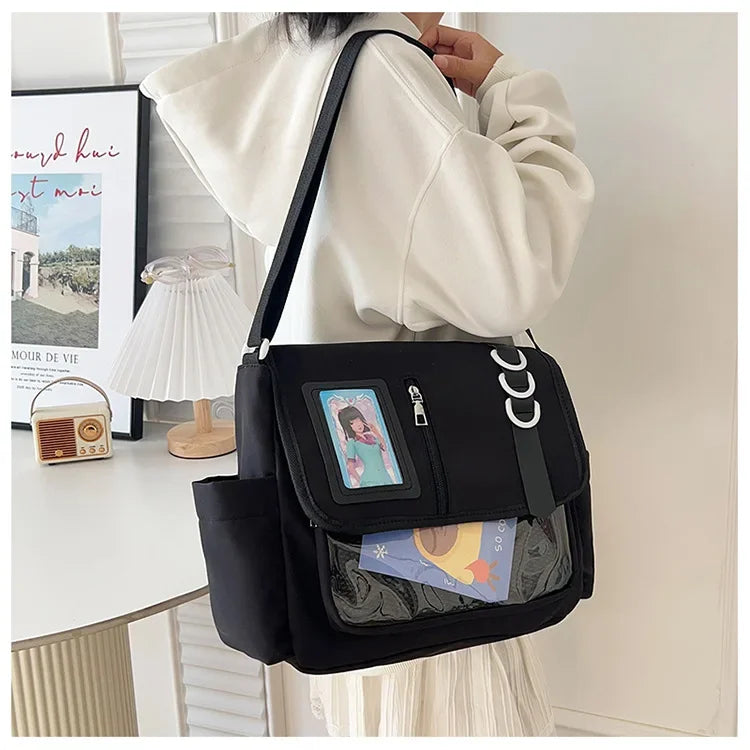 Y2K Harajuku Transparent Ita Bag