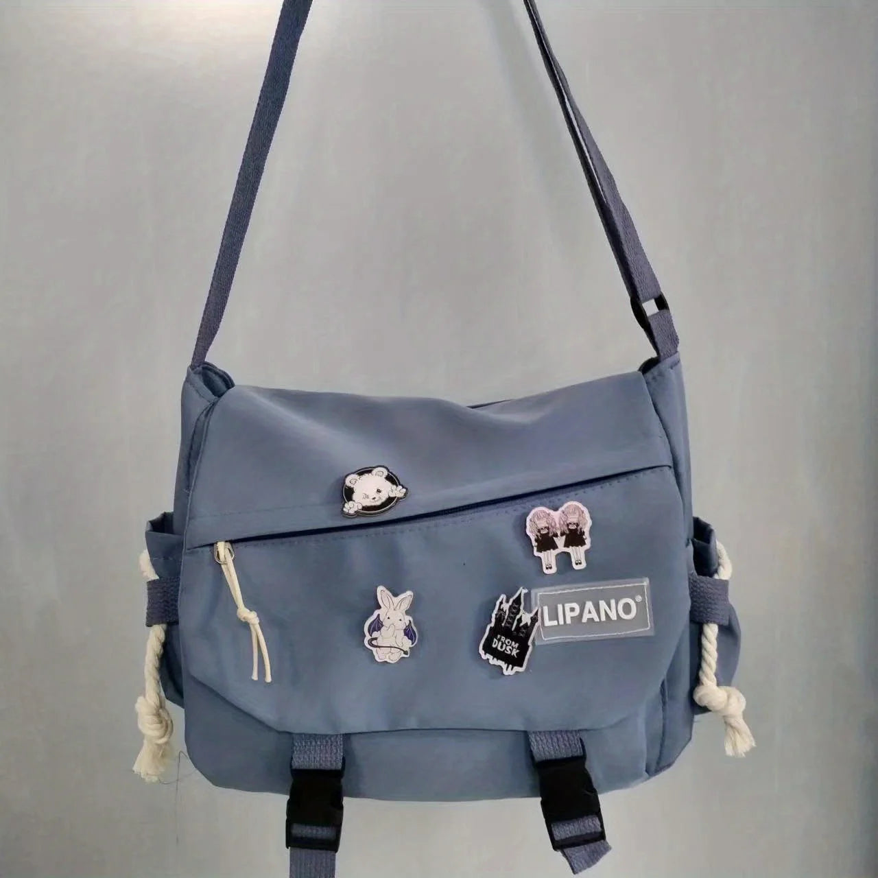 Men Nylon Trendy Messenger Shoulder Bag