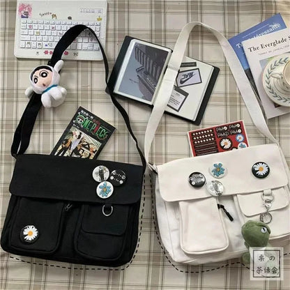 Women Canvas Large Capacity Messenger Bag