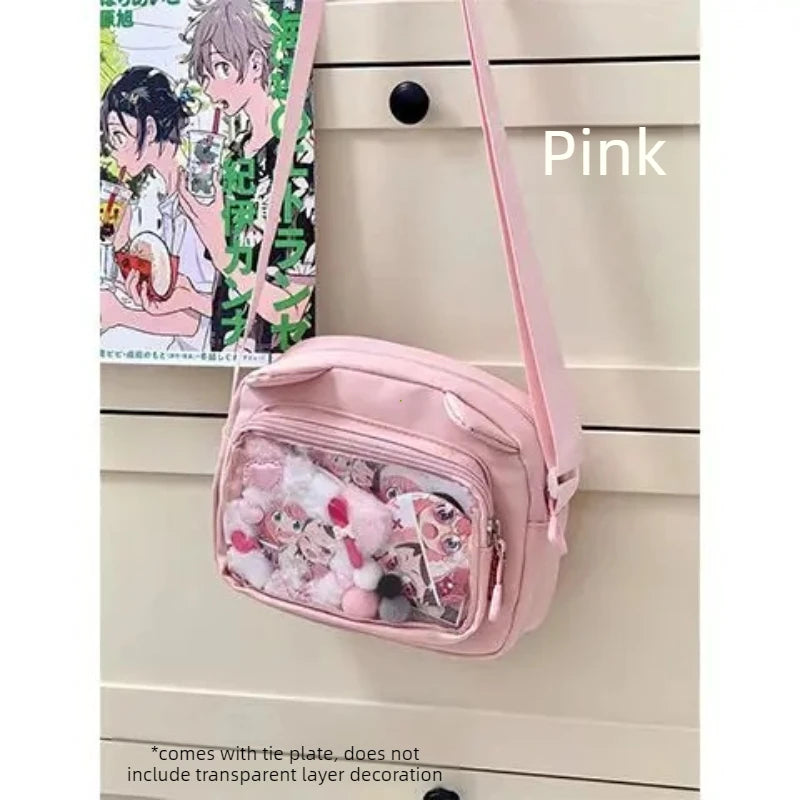 Y2K Harajuku Transparent Ita Bag