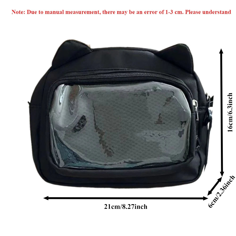 Y2K Harajuku Transparent Ita Bag