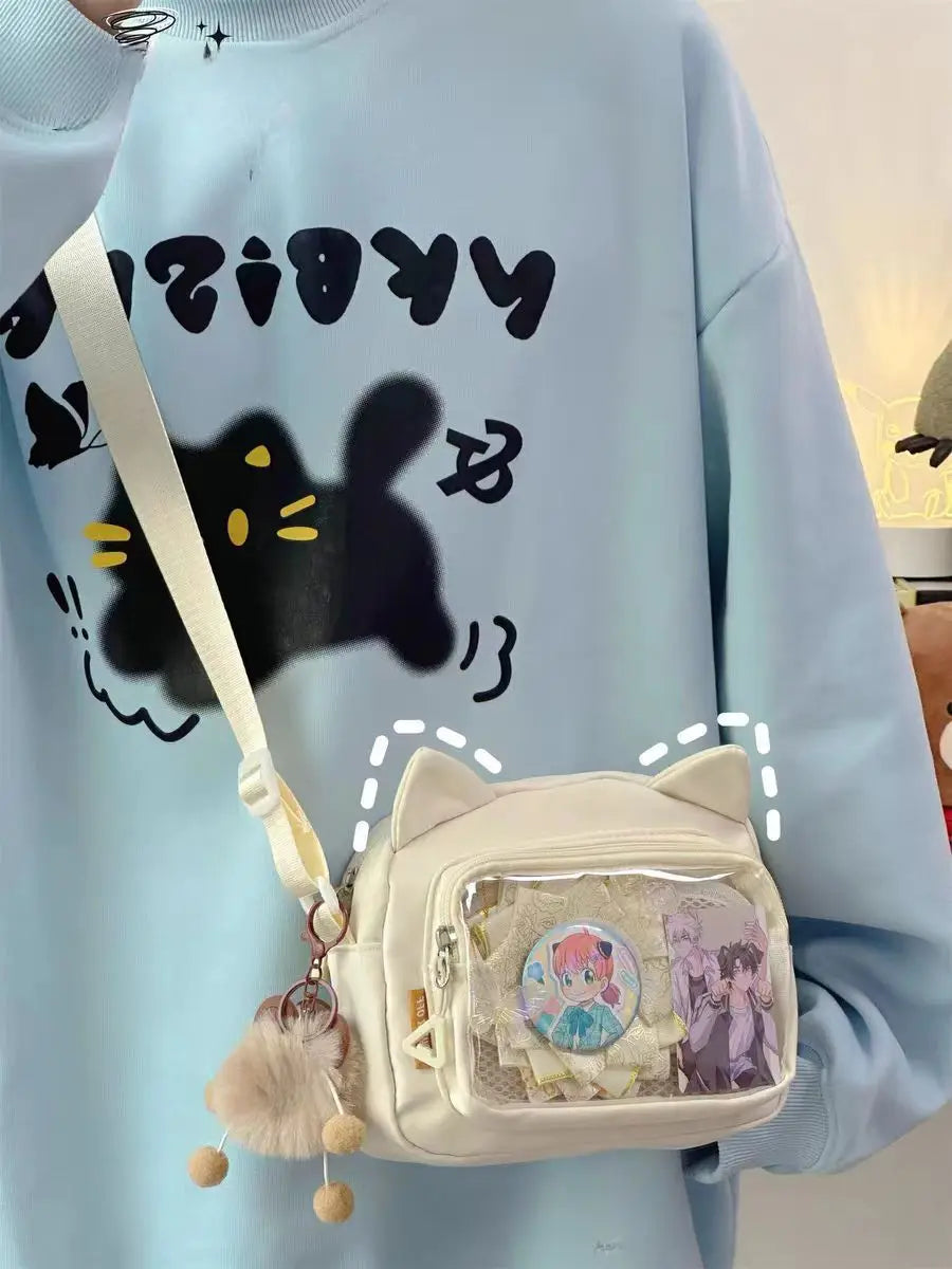 Y2K Harajuku Transparent Ita Bag