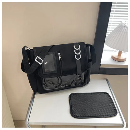 Y2K Harajuku Transparent Ita Bag