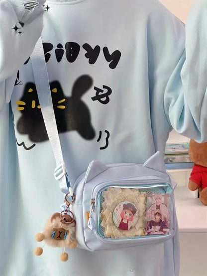 Y2K Harajuku Transparent Ita Bag