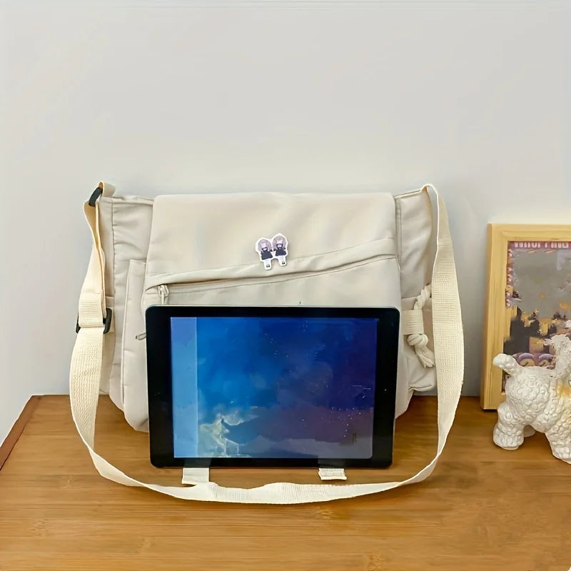 Men Nylon Trendy Messenger Shoulder Bag